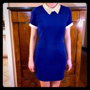 Forever 21 Royal Blue Baby Doll Dress